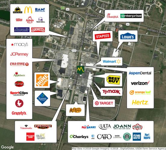 Owensboro Towne Center: 5115 Frederica St, Owensboro, KY 42301